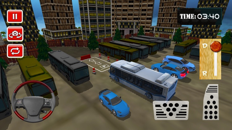 Mega City Bus Driver: Drive Buses On Urban Road screenshot-3