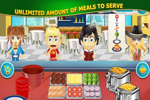 Burger Shop - Fast Food Cook & Restaurant Chef screenshot 3