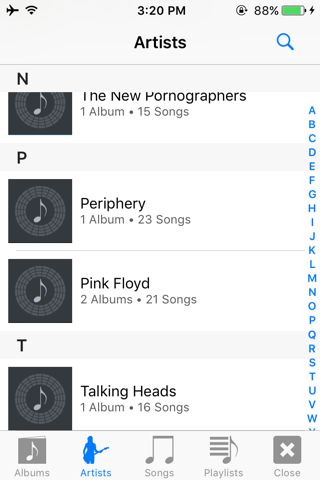 Tactus Music Player screenshot 4