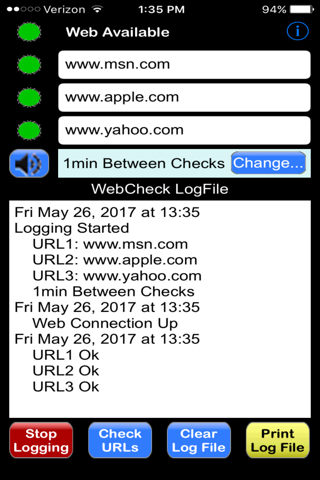 WebCheck screenshot 2