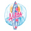 Aloha Hawaii Travel Summer Vacation Stickers