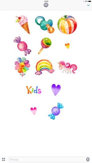 Unicorn Rainbow Stickers