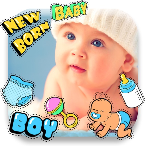 Photo Stickers for Kids & Babies – Edit Pictures icon