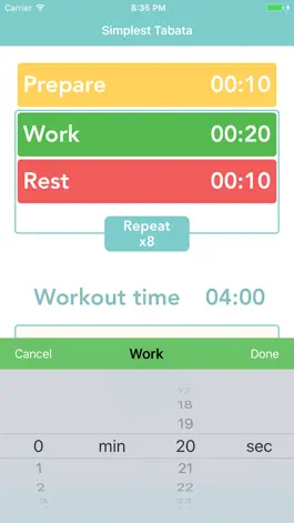 Game screenshot Simplest Tabata mod apk