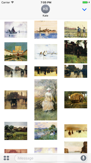 Childe Hassam Artworks Stickers(圖2)-速報App