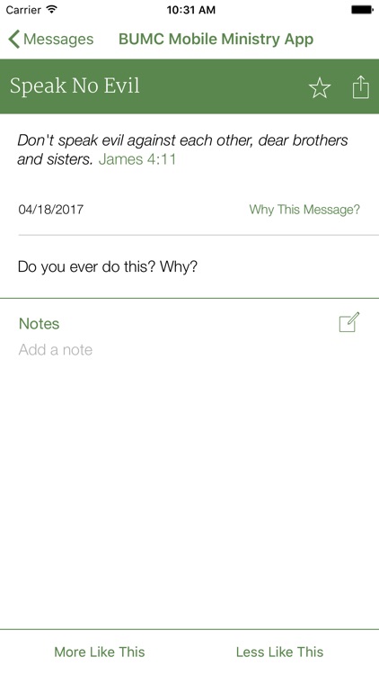 BUMC Mobile Ministry App