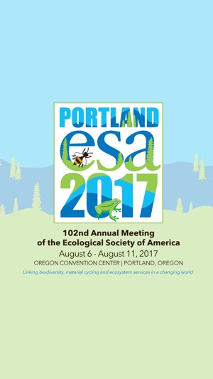 ESA 2017 Annual Meeting(圖1)-速報App