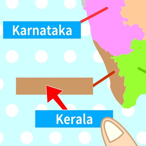 India States & Capitals Map Quiz