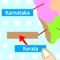 Fun and simple map quiz app to learn India's states and capitals