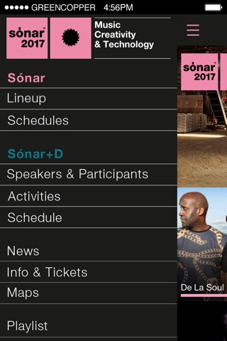 sónar screenshot 2