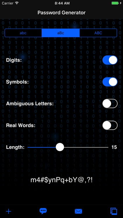 PasswordGenerator - readable, secure passwords screenshot-3