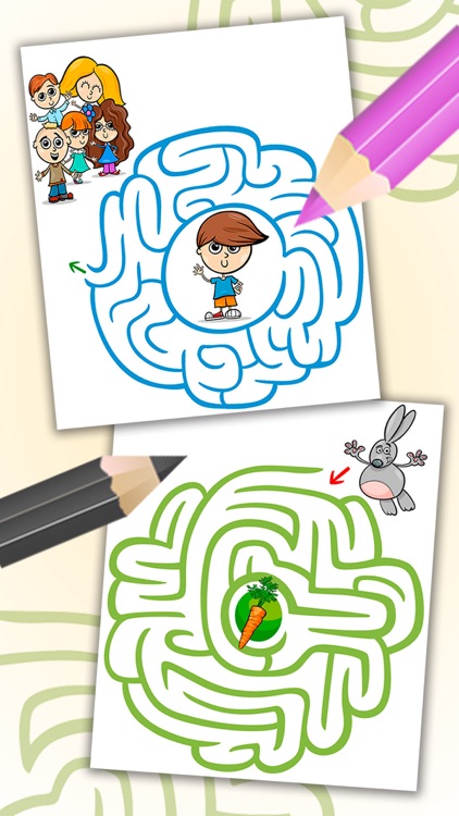Mazes for kids and fun labyrinth brain games - Pro screenshot-4
