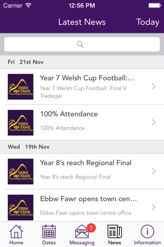 Ebbw Fawr Learning Community screenshot 2