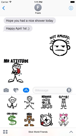 Stick World - Friends Stickers(圖1)-速報App