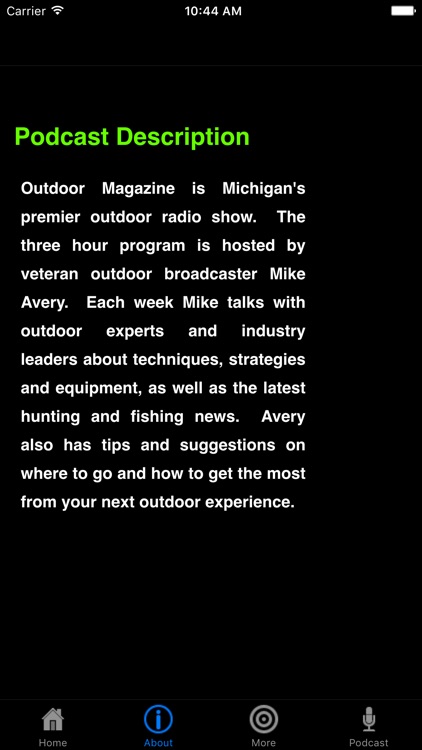 Mike Avery's Outdoor Magazine