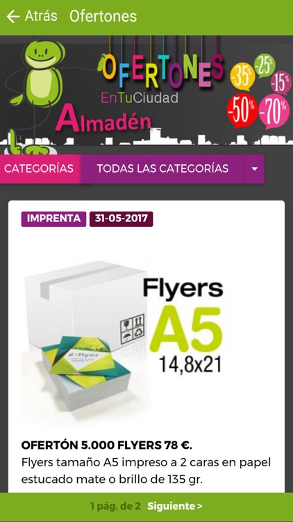 Almadén Ofertones