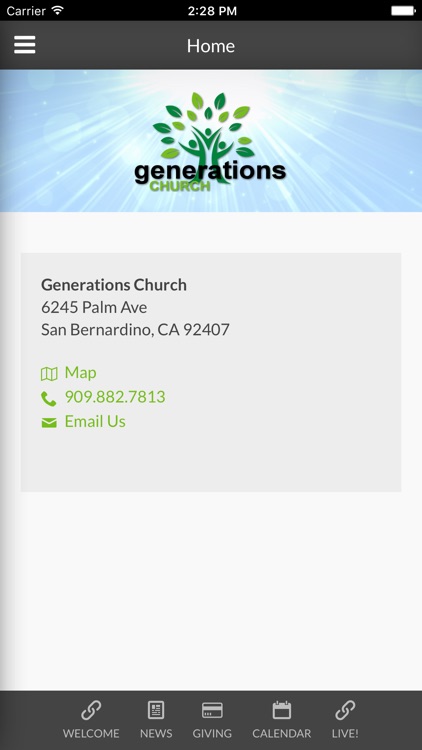 Generations Church SB