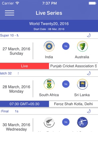 Live Cricket Score for IPL 2017 screenshot 3