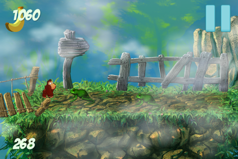 Banana Monkey Jungle Run 3 screenshot 2