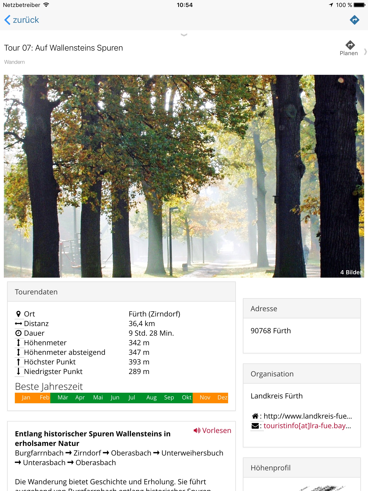 Landkreis Fürth Erlebnis-App screenshot 3