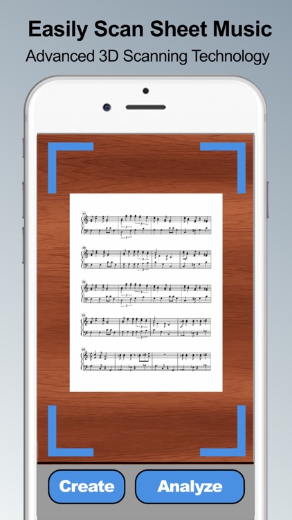 Sheet Music Reader with Sheet Music Maker