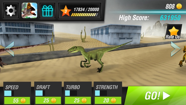 Dinosaur Legends: Dino Racing Sim screenshot-3