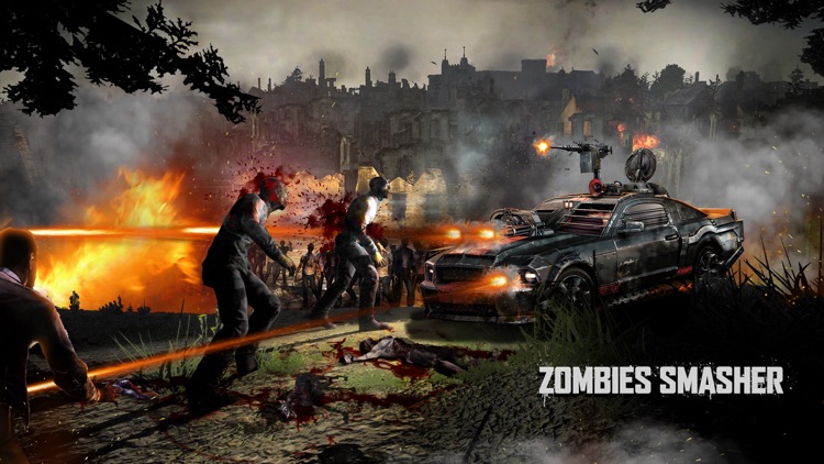 Zombie Smasher: Drive Shoot and Kill in Apocalypse