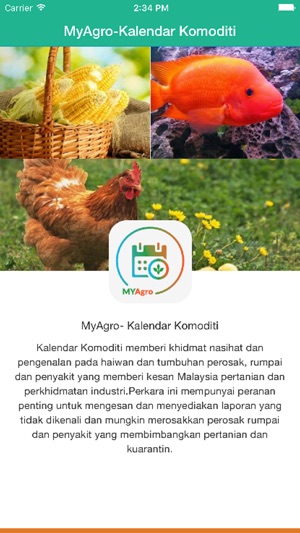 MYAgro Kalendar Komoditi