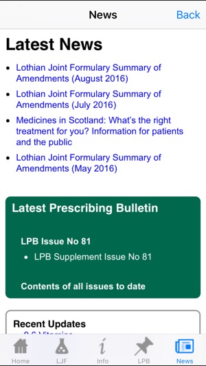 Lothian Joint Formulary(圖5)-速報App