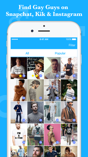 Gay Dating Hookup Chat App for Kik & Snapchat(圖1)-速報App