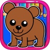 Bear Coloring Book Games Drawing For Kids