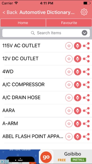 Automotive Dictionary - Concepts Terms(圖1)-速報App