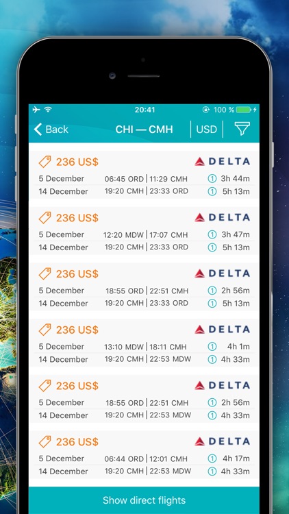 Airfare Finder - Cheap Tickets, Hot Flight Deals screenshot-4