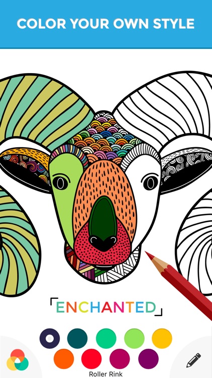 Enchanted Harmony Coloring Pictures screenshot-0