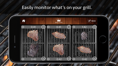 How to cancel & delete Grill King - Multi-Grill Timer for Steak & BBQ from iphone & ipad 2
