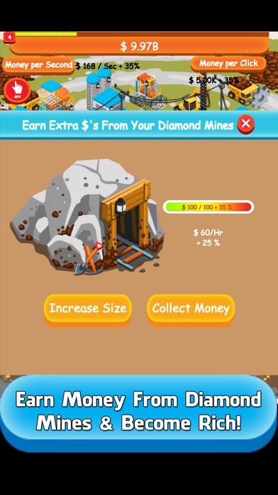 How to cancel & delete Diamond Miner Tycoon from iphone & ipad 3