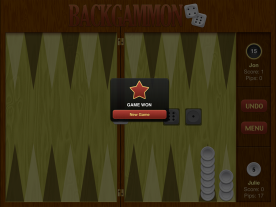 Backgammon Pro для iPad