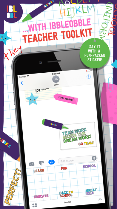 How to cancel & delete Ibbleobble Teacher Toolkit Stickers for iMessage from iphone & ipad 4