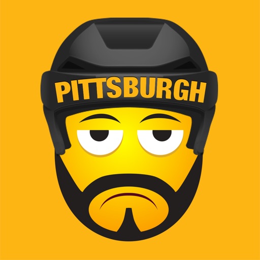 Pittsburgh Hockey Stickers & Emojis