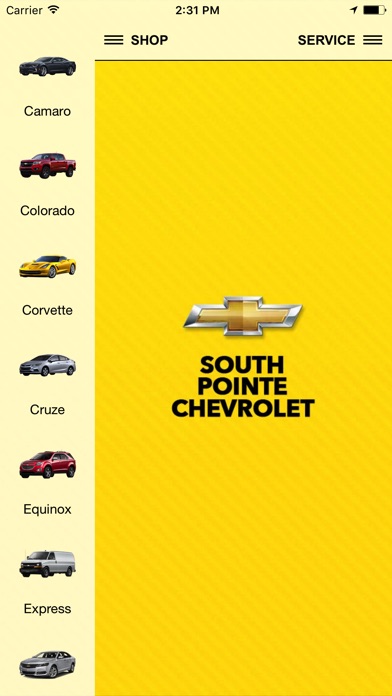 South Pointe Chevrolet App Mobile Apps Tufnc