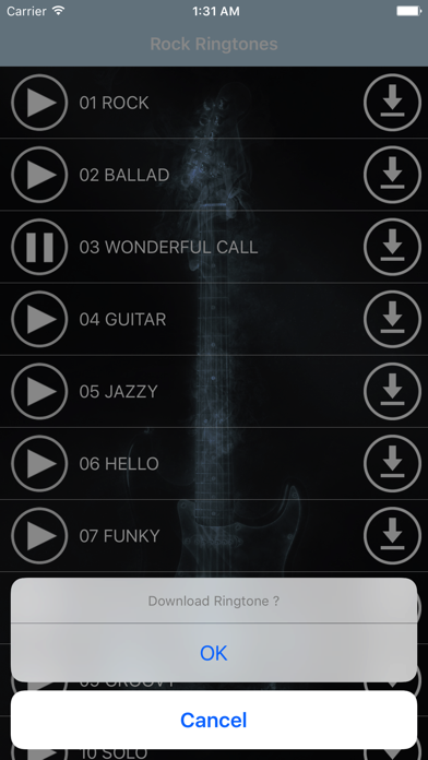 Rock Ringtones - Popular Music, Melodies & Sounds screenshot 3