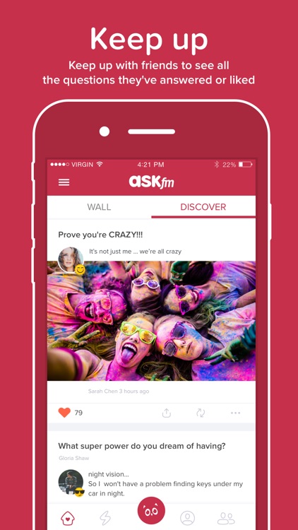 ASKfm - Ask Me Anonymous Questions