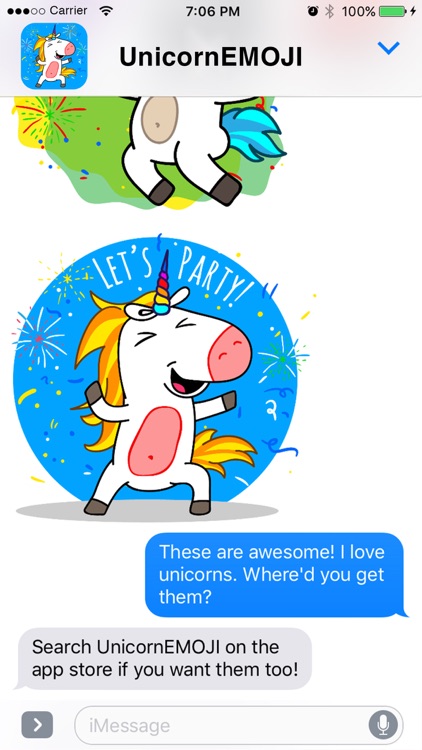 UnicornEMOJI - Magical Stickers Friends & More screenshot-3