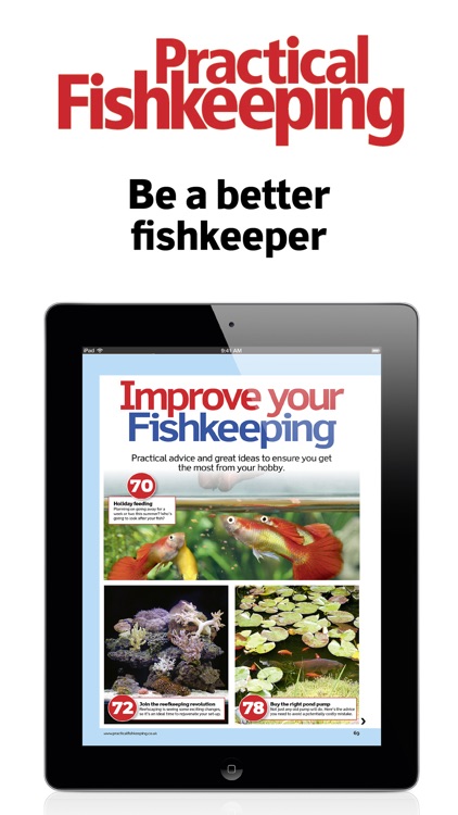 Practical Fish Keeping Magazine (PFK) Hints & tips