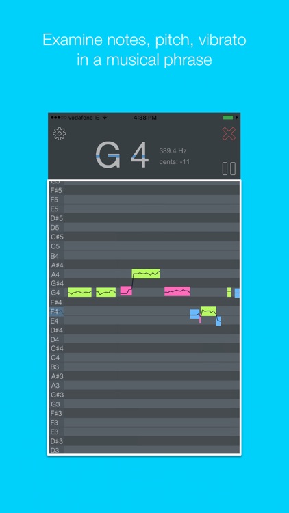 OnPitch - Monitor your pitch, learn to sing better