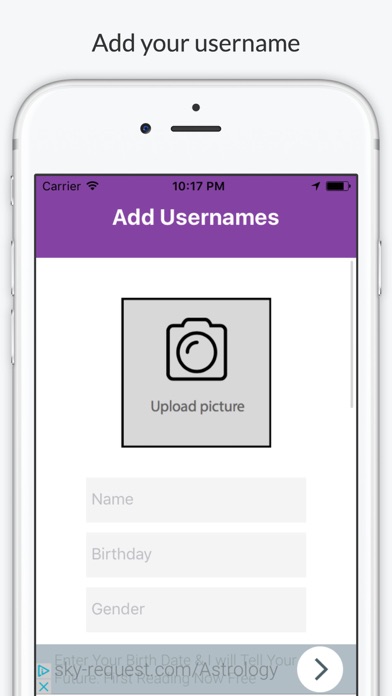 Add Usernames Screenshot 3