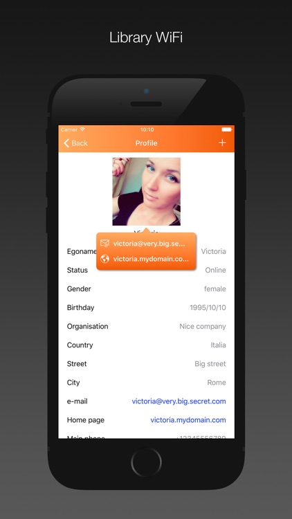 Egocast. WiFi social group screenshot-3