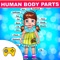 In today's world the education is smart, so Learning human body part game is very help your kids to learn about human body parts easily