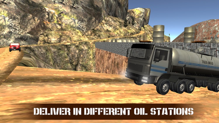 Offroad Oil Tanker Sim - Oil Supply Truck 2017 screenshot-3