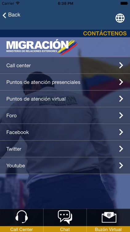 Migración Colombia screenshot-4
